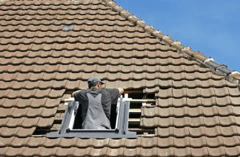 Pose de velux - Birac sur Trec